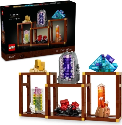 LEGO Ideas – kolekce minerálů