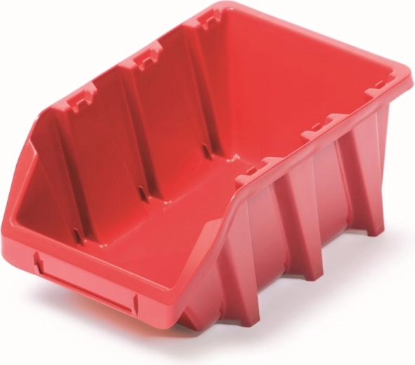 Plastový úložný box Bineer Long 295 × 198 × 133 mm červený