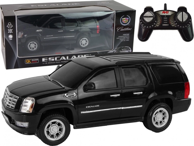 Rc auto CADILLAC ESCALADE 1:16 se světly a zvuky – černé