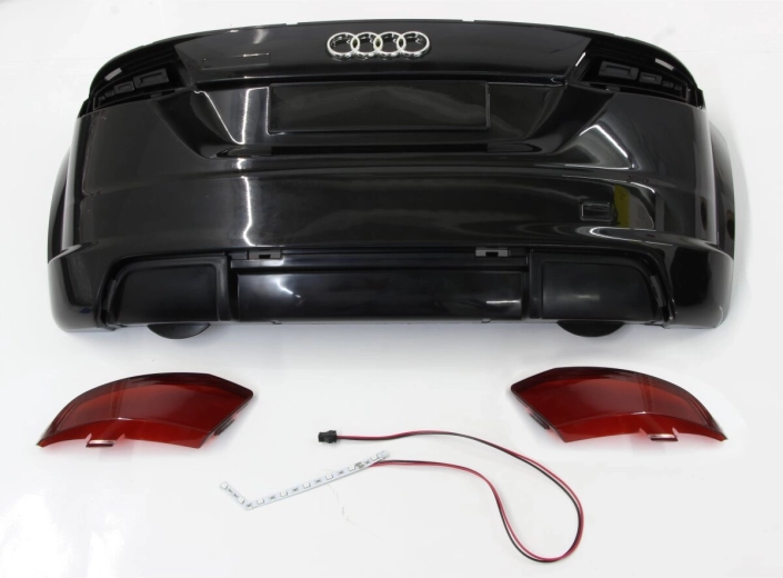 Zadní nárazník pro dětské elektrické autíčko Audi TTRS - černý - 1 kus