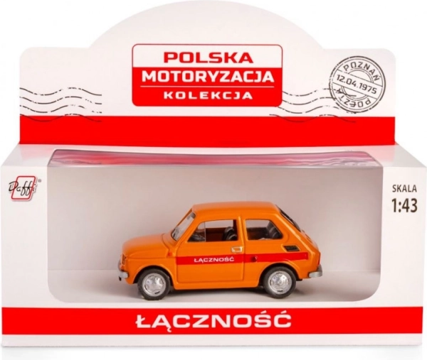 Kovový model FIAT 126p 1:43 – poštovní edice
