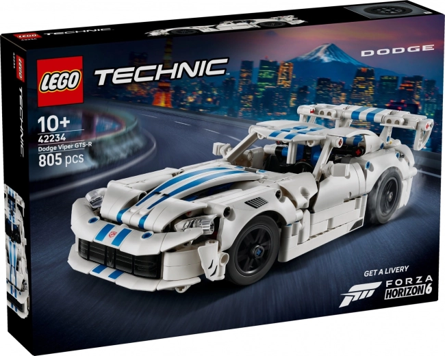 LEGO Technic sportovní vůz Dodge Viper GTS-R