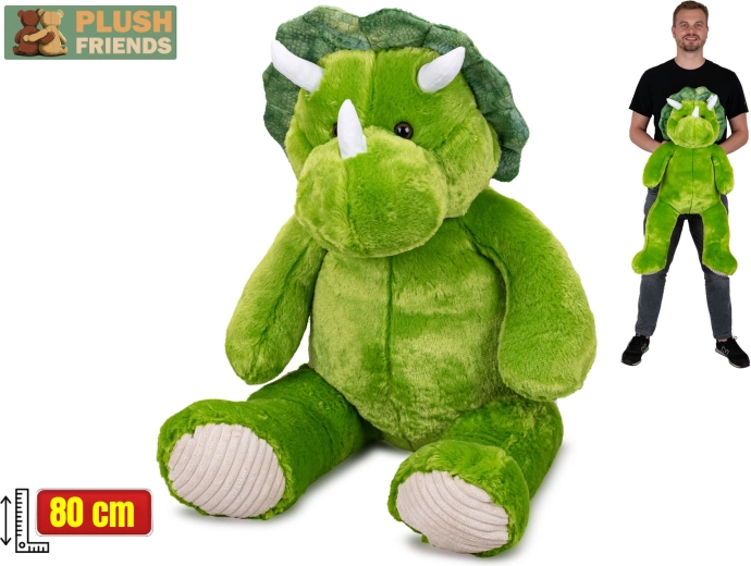 Plush Friends plyšový triceratops 80 cm