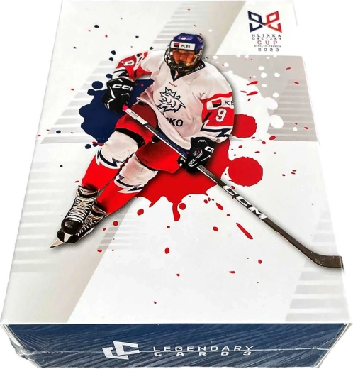 Legendary Cards Hlinka/Gretzky Cup 2023 U18 sběratelské hokejové karty (Hobby Box)