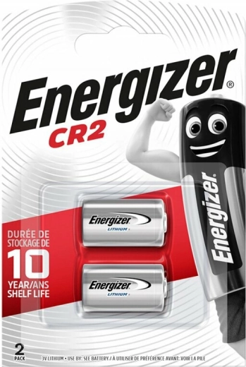 Lithiová baterie CR2 3V ENERGIZER, balení 2 ks
