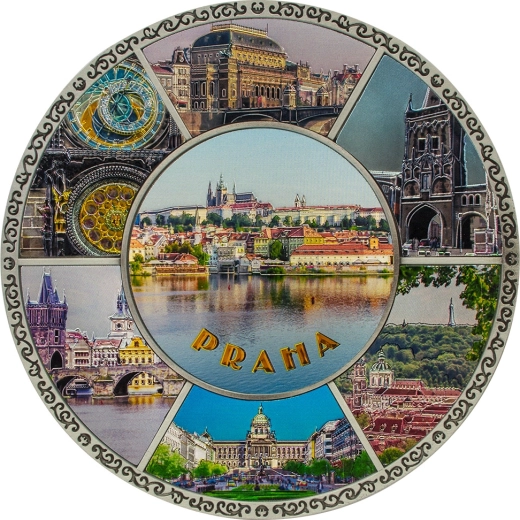 Dekorační talíř Praha Sparkys