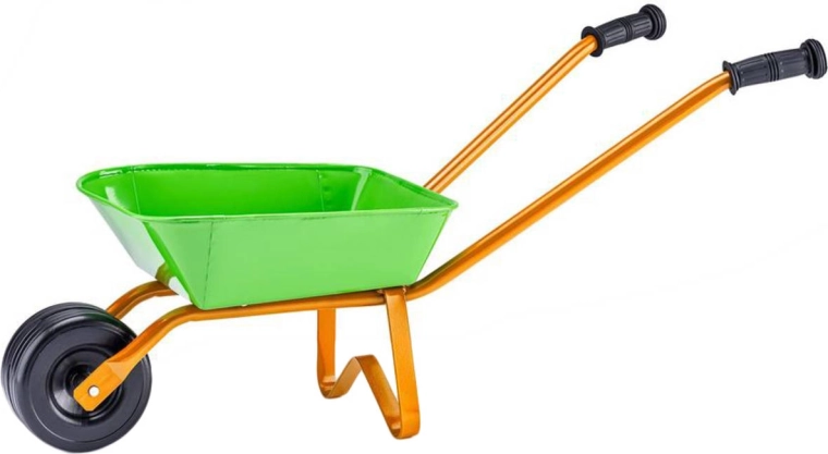 Merkur dětské kovové kolečko zeleno-oranžové - 1 kus