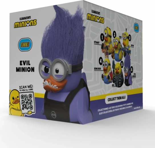TUBBZ sběratelská kachnička Minions purple - 1 kus