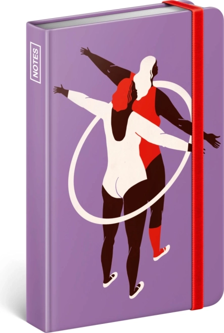 Elegantní zápisník Tomski & Polanski s linkovanými stranami