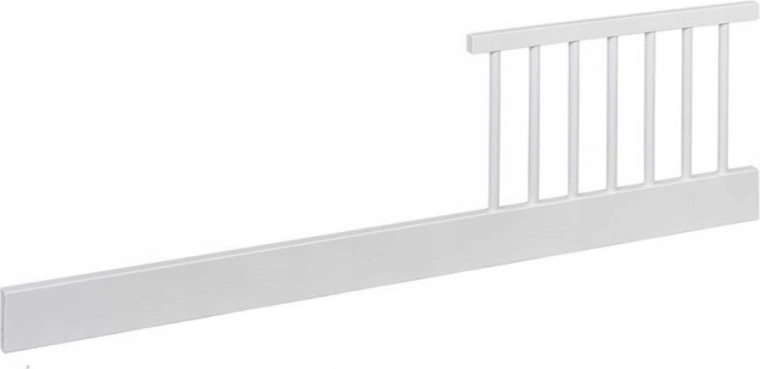 Bočnice k dřevěné postýlce univerzální Side bílá