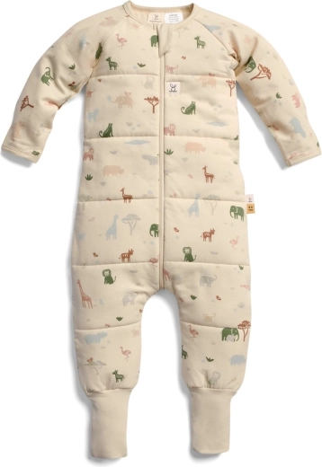 Overal na spaní z organické bavlny ergoPouch Onesie Savannah 6–12 měsíců, 2,5 TOG