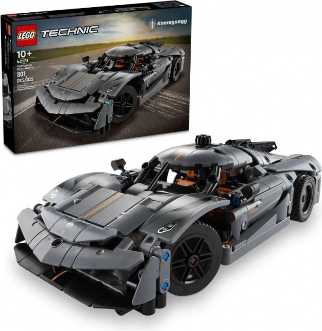 LEGO® Technic 42173 Šedé hyperauto Koenigsegg Jesko Absolut