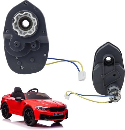 Motor s převodovkou 24V pro elektrické auto BMW M5 DRIFT