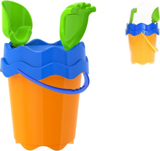 Sada na písek oranžová 17 cm