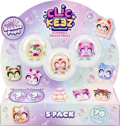 Goliath Clickeez série 3 Bubble Pops pětipack