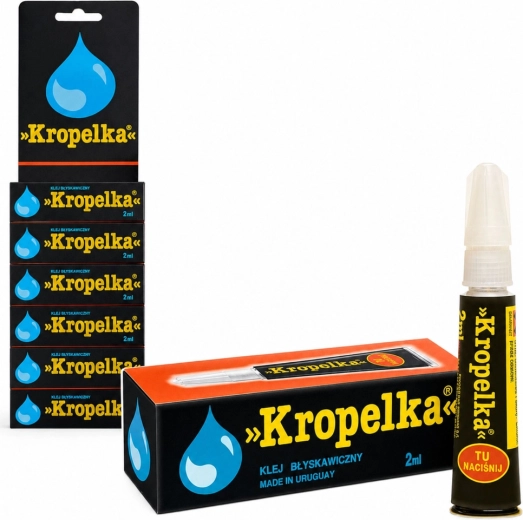 Vteřinové lepidlo Kropelka 2 ml - 1 kus