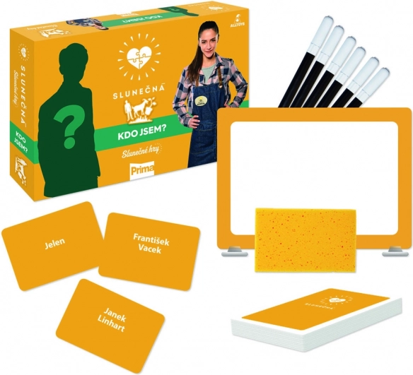 Slunečná – společenská hra Kdo jsem?