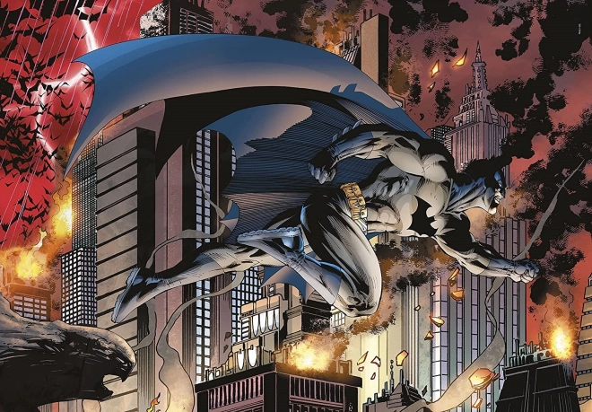 Puzzle 1000 dílků v kufříku BATMAN od Clementoni