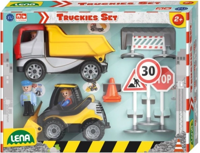 LENA Truckies stavební sada v krabici