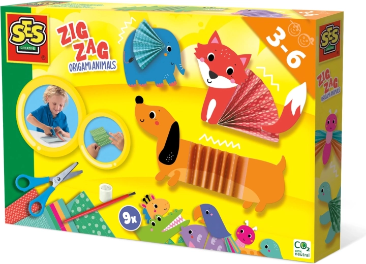 Origami zvířátka Cik-cak
