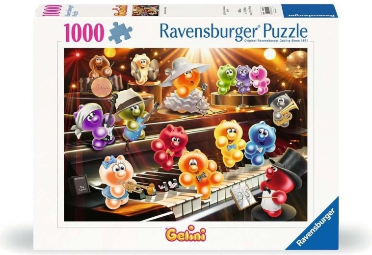 Ravensburger puzzle Gelini: Hudba 1000 dílků