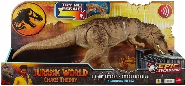 Jurassic World T‑Rex totalní atak