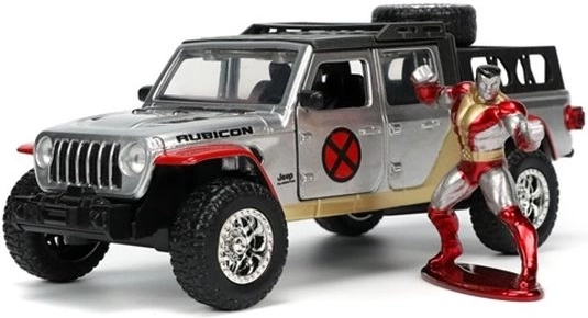 JADA Marvel X-Men Jeep gladiator rubicon 2020 1:32 set s figurkou Colossus