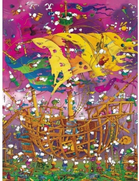 HEYE Puzzle Zachraňte loď 1500 dílků