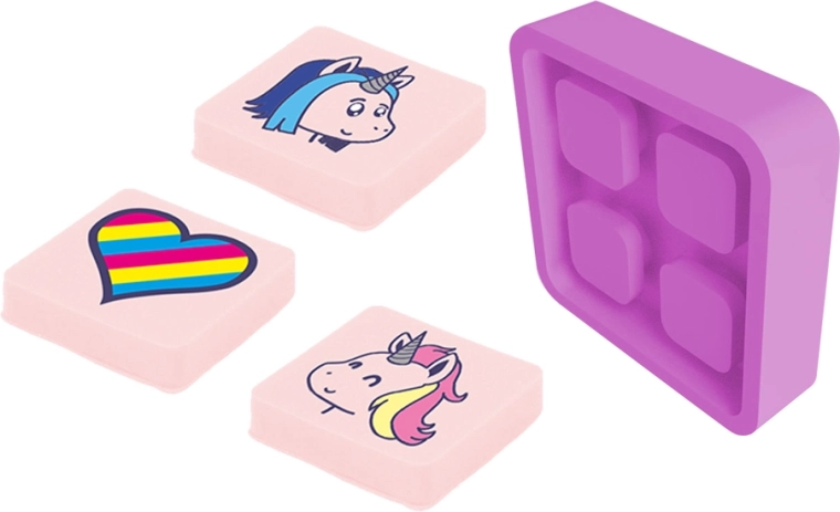 Pixie Crew reflexní odznáček jednorožec