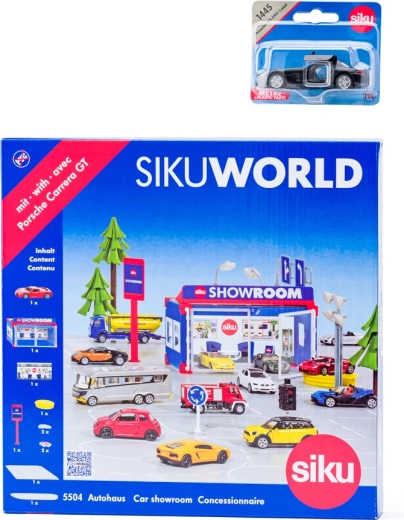 SIKU World autosalon s autem