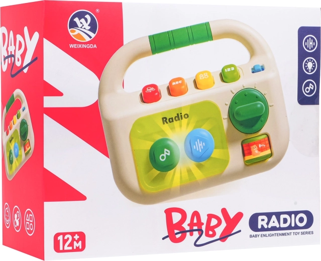 Interaktivní dětské rádio se zvuky