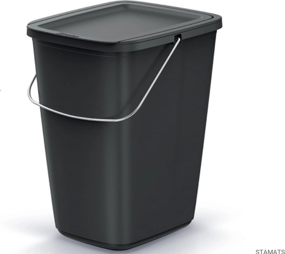 Odpadkový koš s vyklápěcím víkem 9 l Compacta