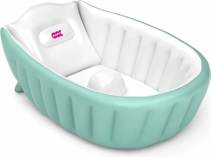 Ok Baby nafukovací protiskluzová vanička Onda Baby Soft 0–12 měsíců