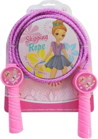 Skákací švihadlo pro děti růžové