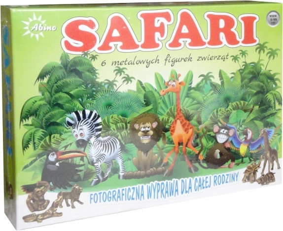 Safari – rodinná společenská hra o focení divokých zvířat