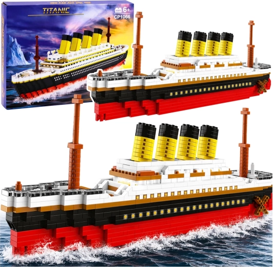 Stavebnice Titanic velký model 60 cm 3327 dílků