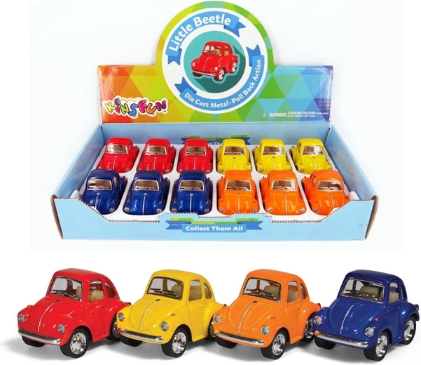 Kovový model Volkswagen Beetle lesk – 4 varianty