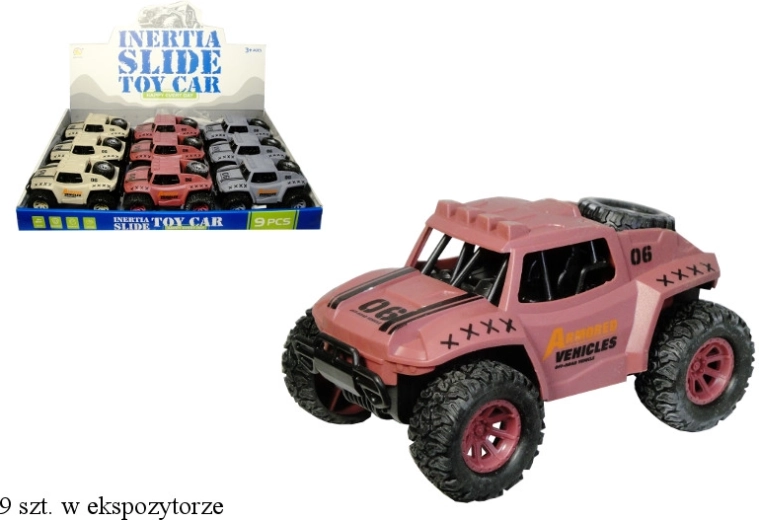 Terénní auto s pohonem – hračka pro děti