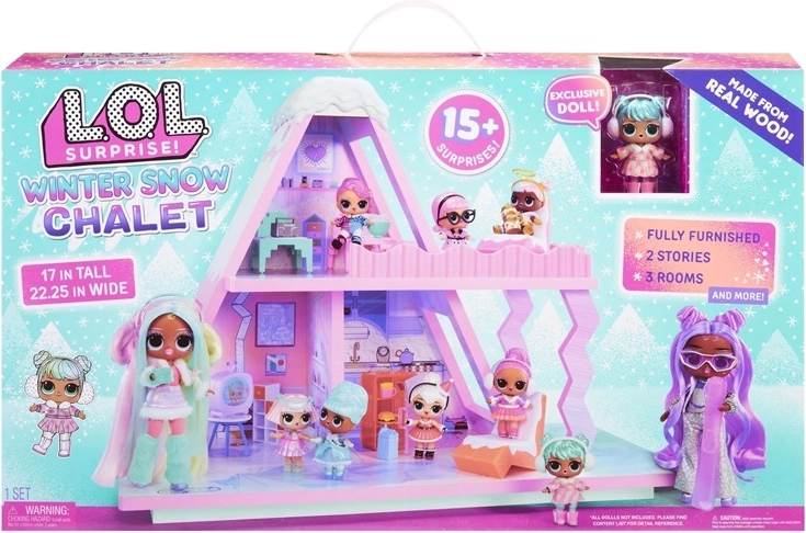 L.O.L. Surprise zimní sněhová chata