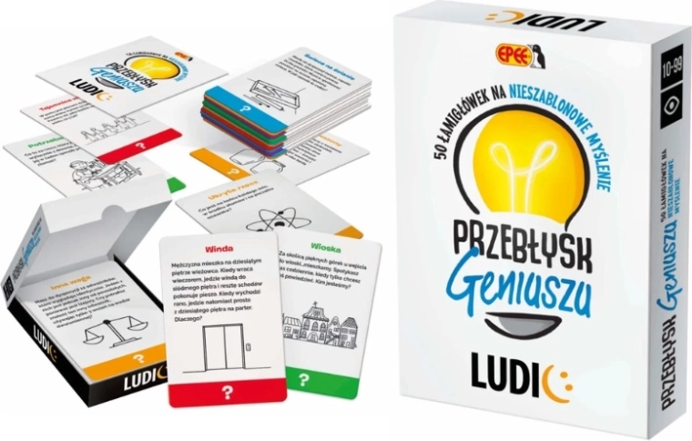 Epee Przebłysk Geniuszu logická karetní hra