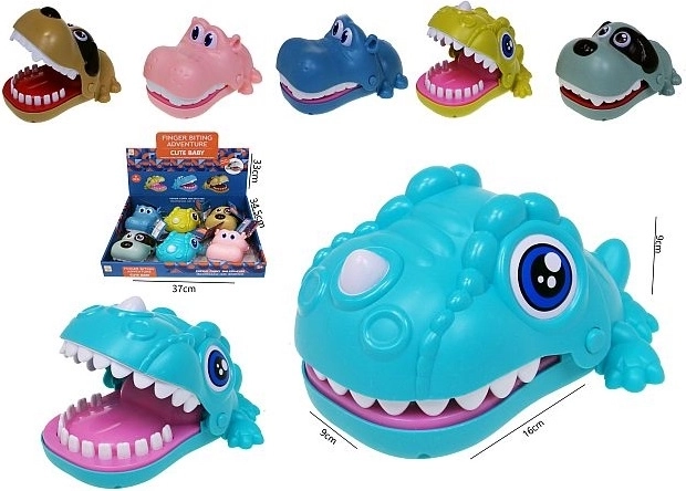 Kousací zvířátko 15 cm (3 varianty)