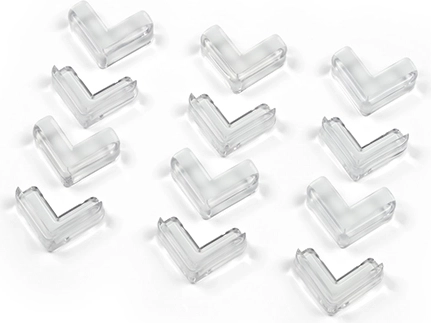 BabyOno transparentní chrániče rohů nábytku, 12 ks