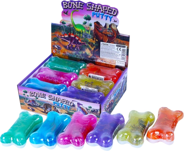 Tvarovací hmota s dinosaurem