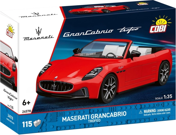 Cobi Maserati GranCabrio Trofeo stavebnice 1:35 (115 dílků)
