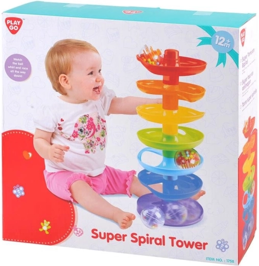 Playgo super spirálová věž pro děti