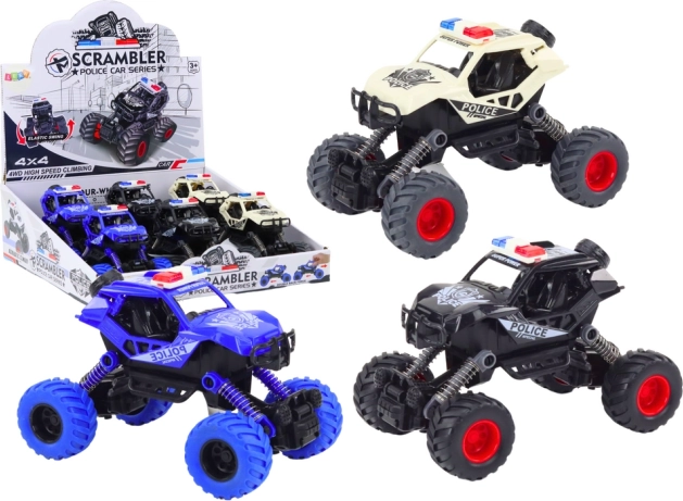 Autíčko Policie s Třecím Pohonem
