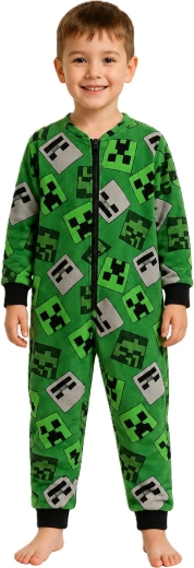 Fleecový overal Minecraft – Velikost: 116