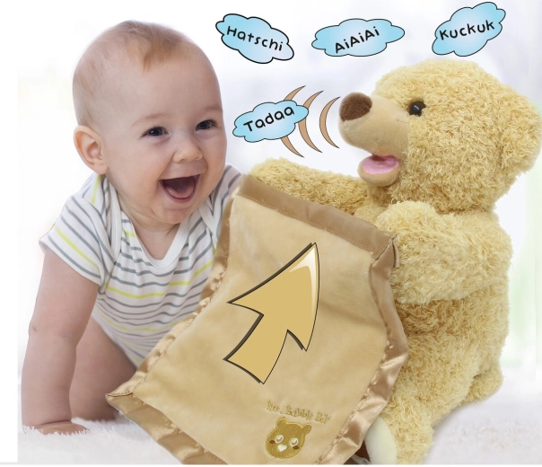 Jamara interaktivní plyšový medvídek Mr. Babble Bear hnědý