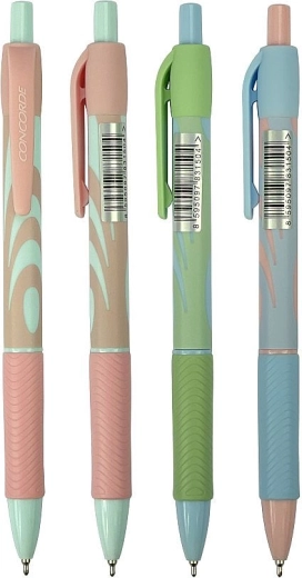 Kuličkové pero Concorde Iris, pastelové barvy, 0,7 mm