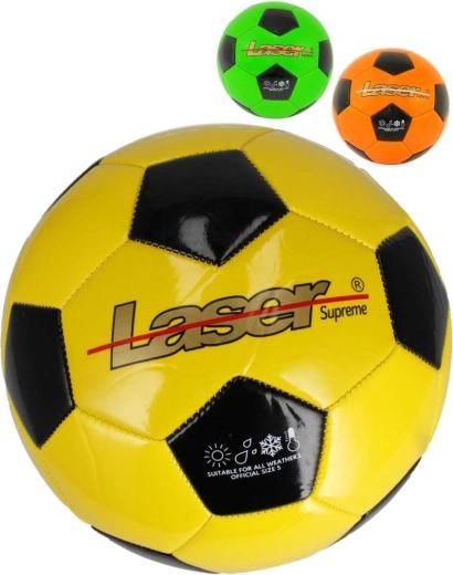 Neonový fotbalový míč Laser vel. 5 - 1 kus